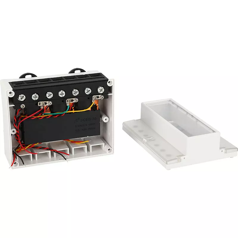 Trifazis 7P bėgių matuoklio dėžė